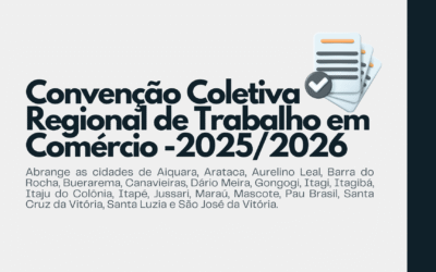 Convenção Coletiva Regional de Trabalho em Comércio -2025/2026