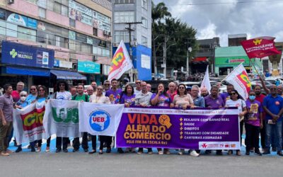 SINDICATO LANÇA CAMPANHA SALARIAL 2025/2026 COM ATO NO CENTRO DE ITABUNA
